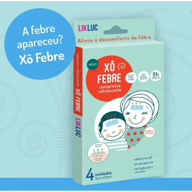 Compressa para alívio da Febre